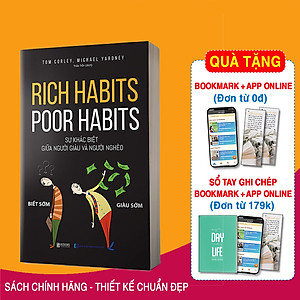 Sách Rich Habits - Poor Habits Sự khác biệt giữa người giàu và người nghèo