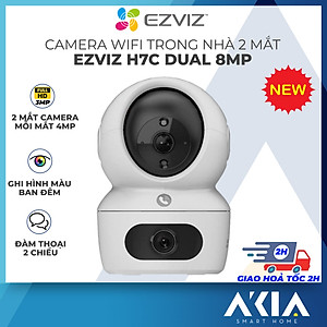 Camera IP Wifi EZVIZ H7C Dual - 2 Camera 4MP + 4MP Quay quét 360 Độ, Gọi Điện Hai Chiều - Hàng Chính Hãng
