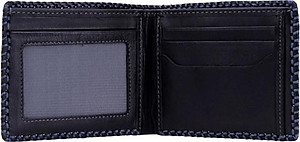 Ví Nam Đan Viền Huy Hoàng HT2135 (12.5 x 10 cm) - Đen