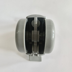 Bộ 4 bánh xe càng xoay có khóa 38-50mm cho ghế/bàn xoay văn phòng nội thất - tải 40kg - Happy Move Thái Lan