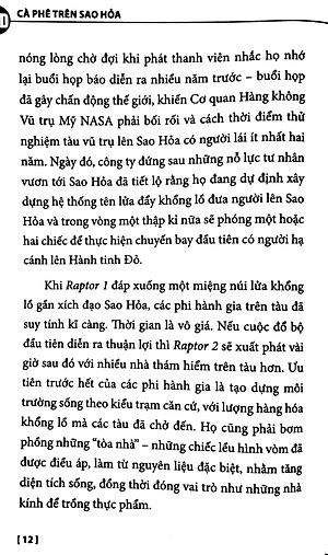 Sách TedBooks - Cà Phê Trên Sao Hỏa