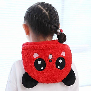 Mũ len trùm đầu tai gấu dễ thương liền khăn cổ giữ ấm chồng gió lạnh mùa đông - mu len trum dau