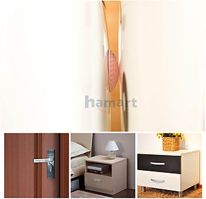 SET 3 Miếng Cao Su Dán Tường Chống Va Đập Chặn Cửa Giảm Tiếng Ồn Keo Siêu Dính Tiện Lợi