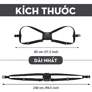 Dây Đai Vali Chữ X, Dây Ràng Hành Lý, Dây Buộc Túi Giỏ Cặp Balo Thùng Vào Vali Bảo Vệ Đồ Đạc Co Giãn Đi Du Lịch Máy Bay Legaxi