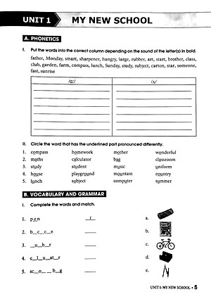 Bài Tập Tiếng Anh 6 - Tập 1 (Có Đáp Án) - Dùng Kèm SGK Tiếng Anh 6 Global Success (2022)