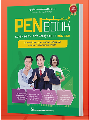 Sách - PENBOOK – Luyện đề thi tốt nghiệp THPT môn Sinh học (HM)