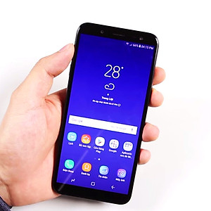 Kính Cường Lực Cho Samsung Galaxy J6 - Full Màn Hình - Màu Đen - Hàng Chính Hãng