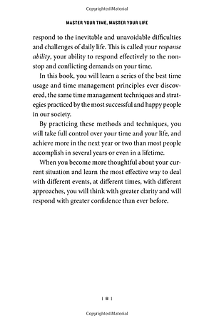 Sách Master Your Time, Master Your Life: The Breakthrough System To Get More Results, Faster, In Every Area Of Your Life