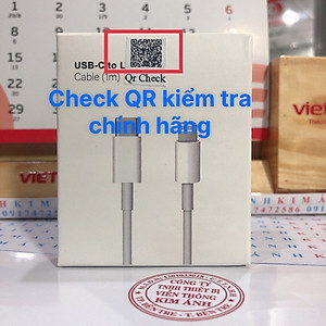Dây cáp sạc Ham mer C17 PD 20W dùng cho IPhone, chân cắm Type C ra L sạc nhanh vào pin, Check QR kiểm tra hàng chính hãng