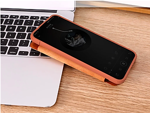 Bao da cho SamSung Galaxy S24 Fe ,  S23 FE chính hãng Nillkin QIN có nắp trượt bảo vệ camera sau - Hàng chính hãng