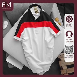 Áo Polo nam cổ bẻ ngắn tay, chất liệu vải cá sấu cotton cao cấp, trẻ trung, năng động – FORMEN SHOP – FMPS110