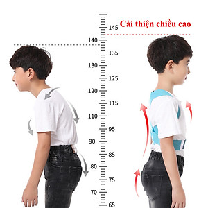 Đai Chống Gù Lưng Cho Trẻ Em. Nẹp Nhựa Phía Sau Lưng. Chất Liệu Đai Bằng Thun Co Dãn 4 Chiều Thiết Kế Cực Thông Thoáng, Rất Dễ Chịu Và Thoải Mái Khi Mặc Sản Phẩm Dành Cho Bé Trai Và Cả Bé Gái