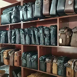 Túi đeo chéo nam thời trang, Túi đeo ngực nam da bò cao cấp thời trang công sở