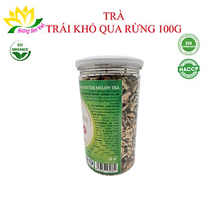 TRÀ TRÁI KHỔ QUA RỪNG hũ 100g & hũ 120g - HƯƠNG SEN VIỆT