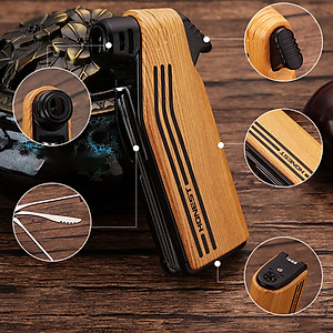 Vỏ Hột Quẹt Bật Lửa Gas Honest BCZ-774 Lửa Ngang Tiện Lợi - Nhiều Màu