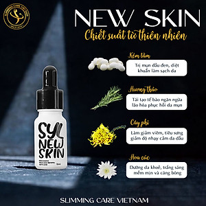 Serum trị mụn kén tằm Newskin - Chuyên hỗ trợ điều trị và phục hồi da mụn