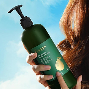 Dầu gội bưởi Cocoon giúp giảm gãy rụng và làm mềm tóc 500ml