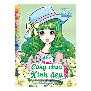 Sách Tô Màu Công Chúa Xinh Đẹp - Công Chúa Đồng Quê