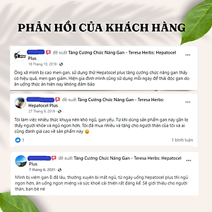 Thực phẩm bảo vệ sức khỏe Tăng cường chức năng gan Hepatocel Plus Teresa Herbs (Lọ 90 viên)