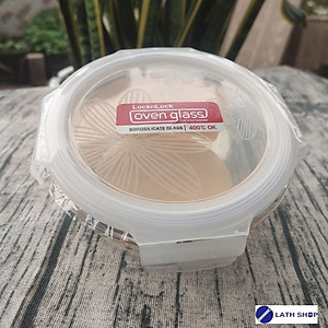 Hộp Thủy Tinh Lock&Lock Clear Tròn LLG822 (400ml)