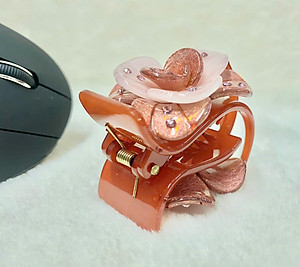 Kẹp tóc càng cua sang trọng mẫu mới - Kẹp tóc càng cua hoa đính đá cao cấp - Kẹp tóc càng cua ( Hàng cao cấp )