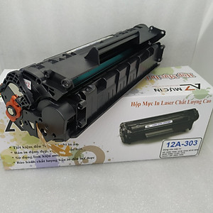 Hộp Mực AZ 12A/303 dùng cho máy in Hp 1020, 1010, 1022, 3050, 1319f, Canon 2900 hàng chính hãng