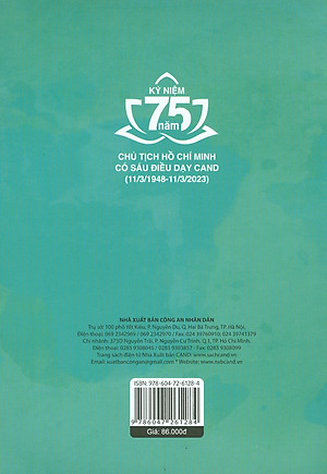 Sáu Điều Bác Hồ Dạy - Di Sản Vô Giá Xây Dựng Lực Lượng Công An Nhân Dân