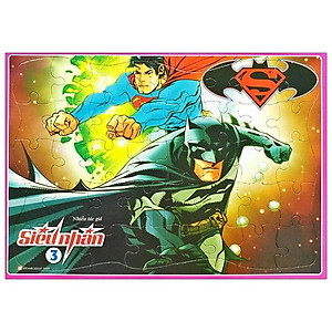 Sách Ghép Hình - Siêu Nhân 3 (Tái Bản)