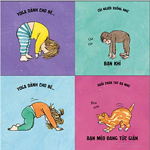Sách Ehon - Sleepy Little Yoga - Yoga Cùng Muông Thú: Ngủ Ngon Tròn Giấc (Tái Bản 2020)