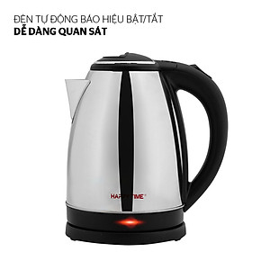 Ấm Siêu Tốc Inox Happy Time Sunhouse HTD1081 (1.8 lít)- Hàng chính hãng