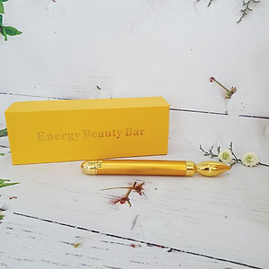 Combo Máy Massage Rung Mắt, Môi 24K Giảm Thâm Nám + Cây Lăn Giảm Thâm Mắt (Có Hàng Sẵn) - MASA1037