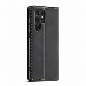 Bao Da Dạng Ví Cài Thẻ Cho Samsung Galaxy S22 Ultra Chính Hãng Forwenw Cao Cấp - Hàng Chính Hãng