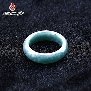 Nhẫn nữ cẩm thạch mệnh hỏa, mộc - Ngọc Quý Gemstones