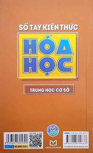 Sổ Tay Kiến Thức Hóa Học Trung Học Cơ Sở