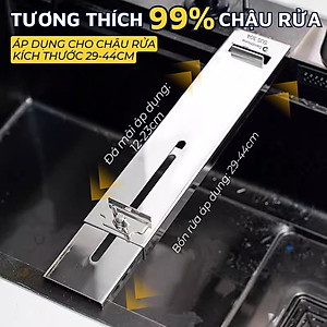 Đế kẹp đá mài dao DandiHome inox 304 gác bếp tiện lợi