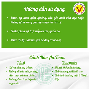 Chai Xịt Xua Đuổi Muỗi Và Côn Trùng Fly@Way Bảo Linh 60ml, 100% Thảo Dược Từ Thiên Nhiên, An Toàn Cho Bé và Cả Gia Đình