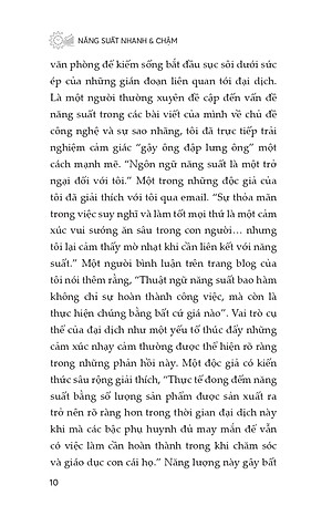 Sách Năng suất nhanh và chậm