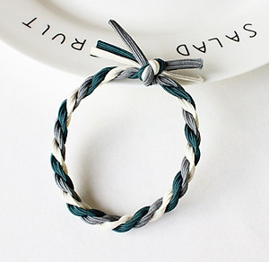 Dây thun cột buộc tóc nữ - Combo 6 cái (màu ngẫu nhiên)