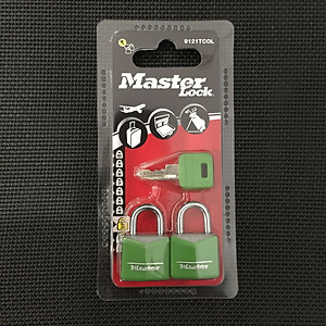 Khóa Vali du lịch Master Lock 9121TCOL nhiều màu
