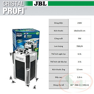 Lọc Thùng JBL CristalProfi Greenline Filter Cao Cấp