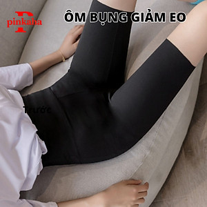Quần Legging Lửng Siêu Co Giãn Thoáng Mát Nâng Mông Siêu Hót Siêu Đẹp Ngố Nữ Cạp Cao Vải Cotton Cao Cấp