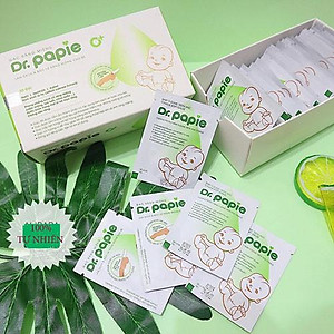 Gạc rơ lưỡi, vệ sinh răng miệng Dr.Papie (30 gói/ hộp)