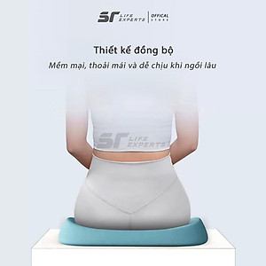 Đệm Mông Đàn Hồi Dày Dặn, Gối Ngồi Cao Su Non, Đệm Lót Ghế Văn Phòng, Ô Tô Xe Hơi - Sairui