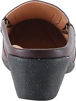 Giày Sabo Nữ Da Bò Huy Hoàng HT7937 - Nâu Đất