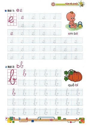 Tủ Sách Bé Vào Lớp Một - Tập Tô Chữ Lớp 1 (Tập 1)