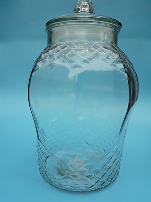 Bình Ngâm Rượu Kim Cương Thủy Tinh 8833 Có Van -25lit