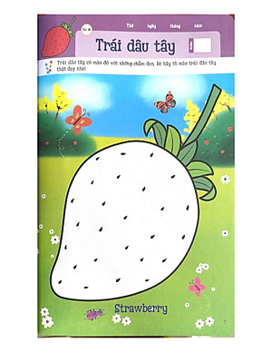 Sách Tô Màu Rèn Luyện Trí Thông Minh (Tập 1)