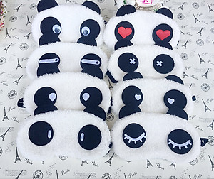 Tấm che mắt ngủ gấu panda - PaKaSa giao họa tiết ngẫu nhiên