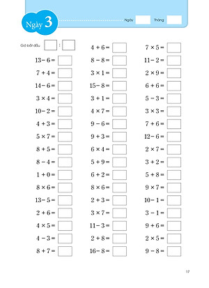 Sách Luyện Trí Não - 60 Ngày Cải Thiện Trí Não (Các Bài Toán Rèn Khả Năng Tư Duy Và Luyện Trí Nhớ)