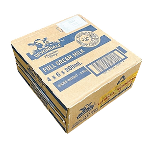 Thùng 4 Lốc Sữa Nguyên Kem Devondale Fullcream (4 x 6 x 200Ml)